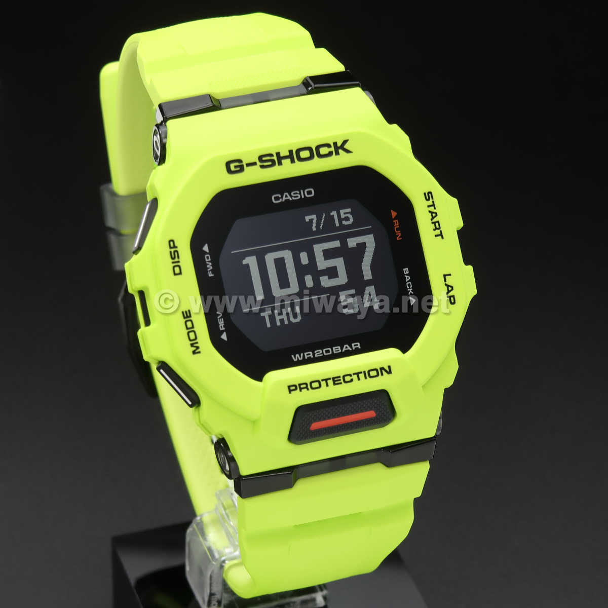 腕時計(デジタル)スポーティーカラー　g−shook  GBD-200-9JF