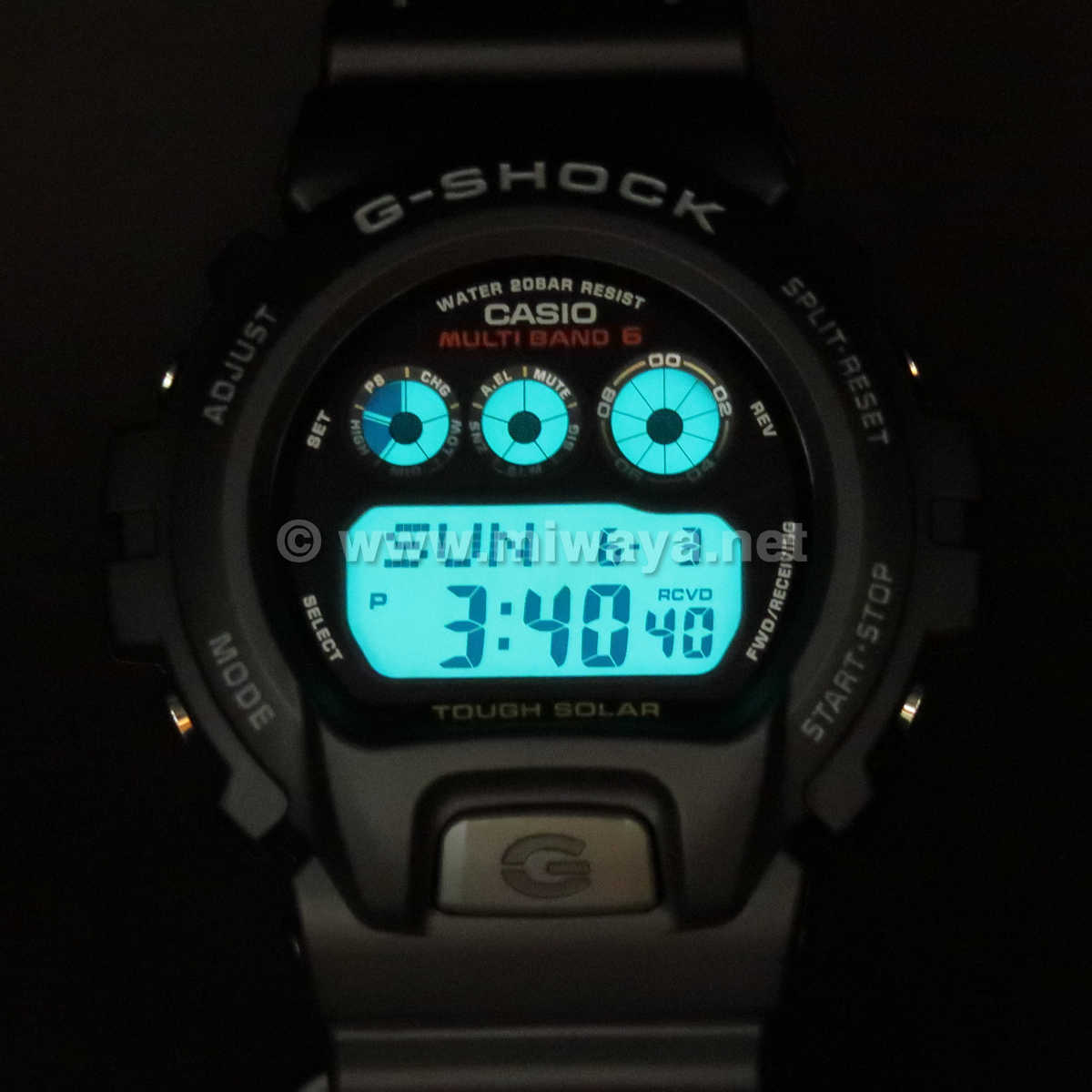 GーSHOCK GW–6900-1JF ソーラー電波時計