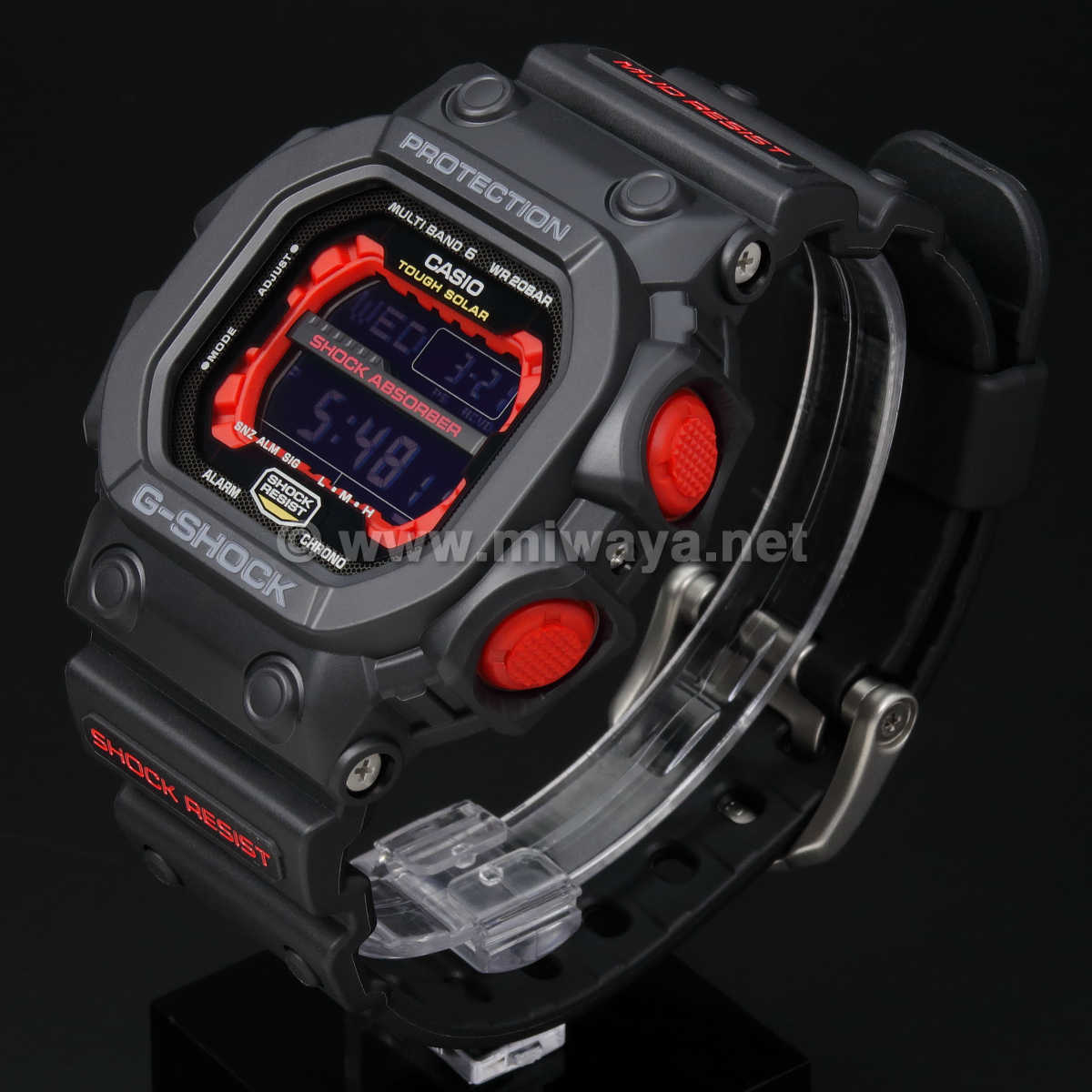 カシオ CASIO G-SHOCK（G-ショック）GXW-56-1AJFデジタル式腕時計機能