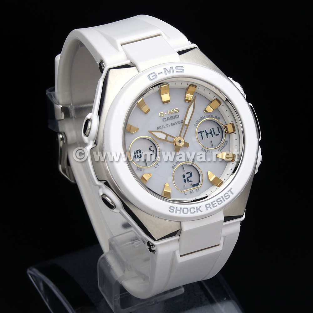 CASIO カシオ BABY-G 腕時計 ソーラー MSG-W100 ホワイト